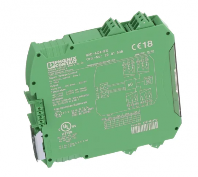 Phoenix Contact 2901538 Programmable Logic Controller PLC I/O Module