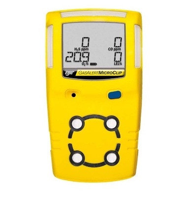 BW MicroClip XL4 in 1 Portable gas detector Resolution-100 weight-1kg