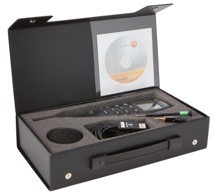 Testo 816-1 Sound Level Meter Measuring Range -30-130dB Weight-390g Dimension 272x83x42mm