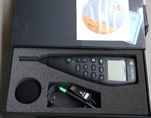 Testo 816-1 Sound Level Meter Measuring Range -30-130dB Weight-390g Dimension 272x83x42mm