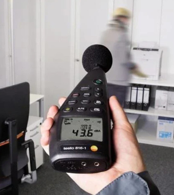 Testo 816-1 Sound Level Meter Measuring Range -30-130dB Weight-390g Dimension 272x83x42mm