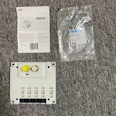 New Valve Cover Festo CPV14-VI  CPV14-GE-FB-4 Valve Terminal With Onnection Plate And End Plates 14mm Valves