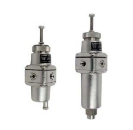Norgren B38P-254-B1MA Filter/Regulator, B38P, gen purp, SS, 1/4" PTF, rel, man drain, 5 um, 7-150PSI