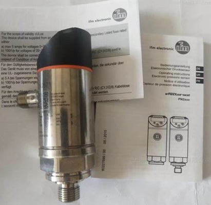 IFM Pressure Sensor With Display PN2571 PN-250-SEG14-MFRKG/US/ /V