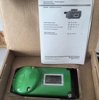 Schneider Smart Valve Positioner Foxboro SRD998-HBD0-B0S-1SA07-A1 Eckardt Positioner In Stock
