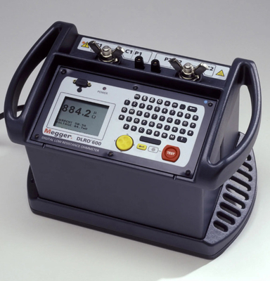 Megger DLRO200 Ducter Digital Low Resistance Ohmmeter DLRO600 600A Micro-Ohmmeter
