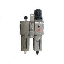 Parker P32CA94GEMNGLNW Two Piece Filter/Regulator/Lubricator 1/2'' NPT Polycarbonate With Bowl Guard