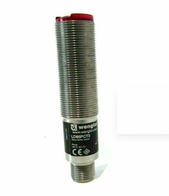 WENGLOR I18N004 10-30 VDC, 5 MM Switching Distance, 4 PIN, INDUCTIVE Sensor, Replaces IW050BM65VA3, M12 Connection, NC+N