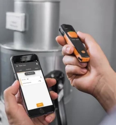 New 100% Original Testo 805i Thermometer Wireless Smart Probe Weight 97g Measuring Range -30 To +250 °C