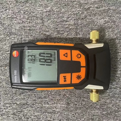 Original Testo 552 Digital Vacuum Micron Gauge With Bluetooth And Coupler Stock