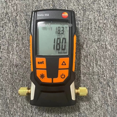 Original Testo 552 Digital Vacuum Micron Gauge With Bluetooth And Coupler Stock
