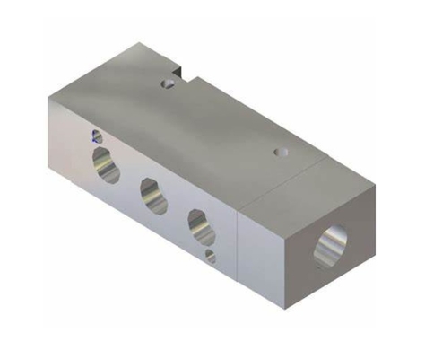 SMC Corporation VFA5120-03 Valve, air pilot, base mt, 3/8"