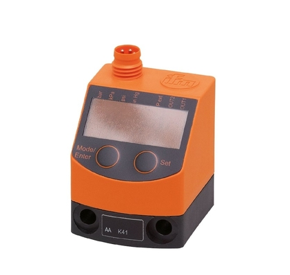 IFM Pressure Sensor For Pneumatics PQ7834 PQ-010-RHR18-QFPKG/AS/