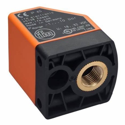 IFM Pressure Sensor For Pneumatics PQ7834 PQ-010-RHR18-QFPKG/AS/