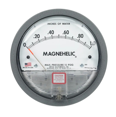 Dwyer Magnehelic 2000 Series Pressure Gauge 2001D 2002D 2003D 2004D 2006D 2008D 2010D
