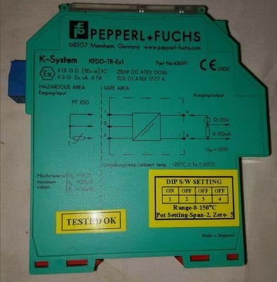 DC Loop Powered RTD Converter KFD0-TR-Ex1 by  for Field Side Connection