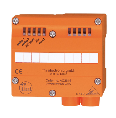 Top- AC2619 AS-Interface Universal Module With 90% Max. Relative Air Humidity And 2 Analog Outputs