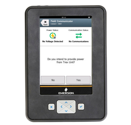 IP54 Enclosure Rating and 2 GB Internal Flash Memory Emerson TREXCHPNA9S1S Trex Device Communicator for Smooth Operation