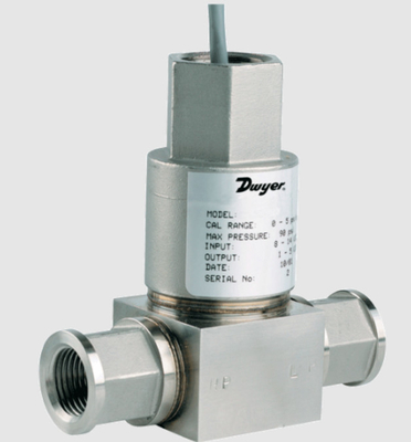 636D-0 636D-1 Dwyer Series 636D Fixed Range Differential Pressure Transmitter Wetted Materials Types 316L SS