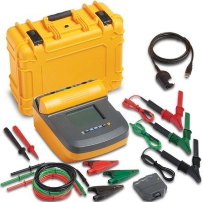 100% New Original Insulation Resistance Tester Weight 3.7 Kg Input Overload Protection 1000 V AC