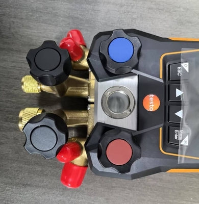 Testo 557s Smart Vacuum Kit With Hoses - Smart Digital Manifold With Wireless Vacuum And Wireless Temperature Probes And 4 Hose Set