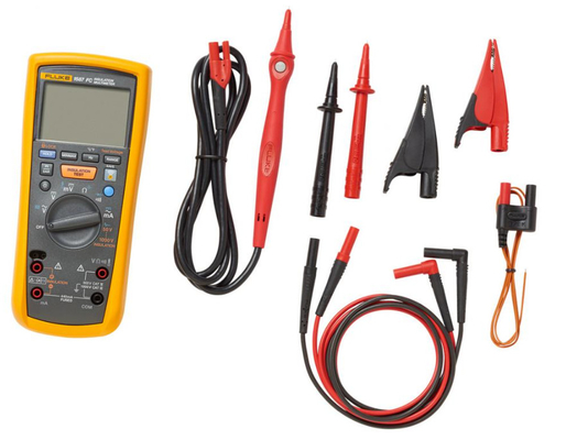 Fluke 1587 FC Insulation Multimeter Durable Frequency Overload Protection 107 V Hz