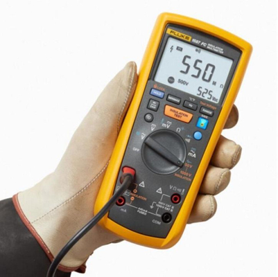Fluke 1587 FC Insulation Multimeter Durable Frequency Overload Protection 107 V Hz