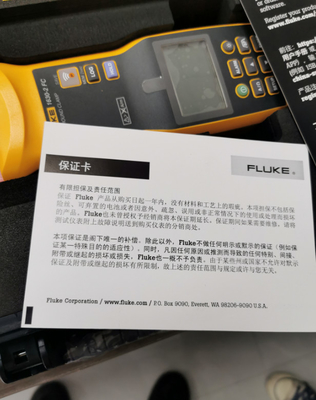 FLUKE 1630-2 FC Ground Clamp 1630-2FC Single Gross Weight 3.000 Kg
