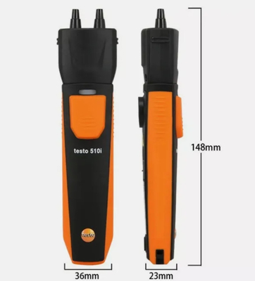 Testo 510i Differential Pressure Measuring Meter Testo510i Differential Pressure Gauge Stock