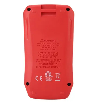 UNI-T UT673PV Solar MPPT Meter Large LCD Display 52 * 66mm and ODM Support for Customization