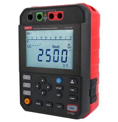 Original UNI-T UT512D/UT512E 2.5kV Insulation Resistance Testers