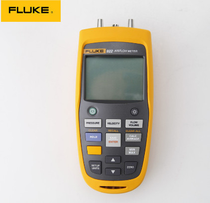 Fluke 922 Airflow Meter/Micromanometer Air Pressure Velocity Volume Temperature YH