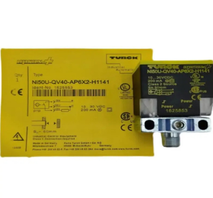 Smart Inductive Proximity Switch Turck NI50U-QV40-AP6X2-H1141 for Industrial Automation