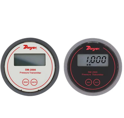 Dwyer DM-2000 Industrial Pressure Gauge LCD Differential Multimeter Series Including Models DM-2001/2002/2003