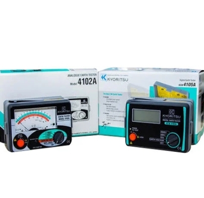 Kyoritsu 4105A Digital Earth Tester Resistance Meter Shipping Via DHL