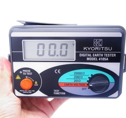Kyoritsu 4105A Digital Earth Tester Resistance Meter Shipping Via DHL