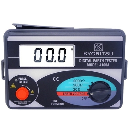 Kyoritsu 4105A Digital Earth Tester Resistance Meter Shipping Via DHL