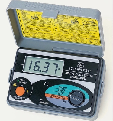 Kyoritsu 4105A Digital Earth Tester Resistance Meter Shipping Via DHL