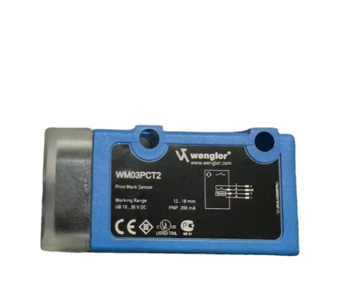 Wenglor Print Mark Reader sensor WM03PCT2 WMO3PCT2 M12 4pin photoelectric sensor with Measurement Range 12 to 18mm
