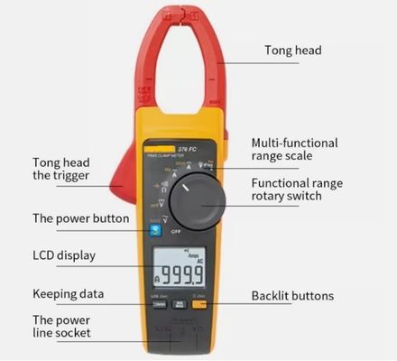 Fluke 376 FC True-RMS Clamp Meter with iFlex