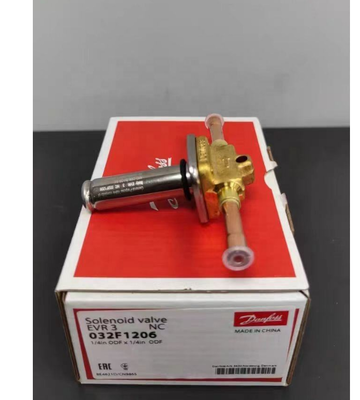 Danfoss EVR 3 Ball Valve 45.2 Bar 1/4 in Brass Solenoid