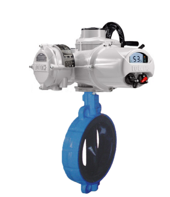 ROTORK Electric Actuator IQ Series IQ IQT IQM IQTC IQC Electric Actuator With Chinese butterfly Valve Electric Control Valve