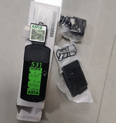 ASCO 531 Series SCG531C001MS Integrated Pilot Operated Solenoid Valve Pneumatic Diaphragm Structure for Gas Media