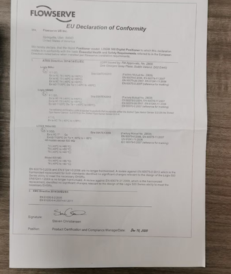 FLOWSERVE Valve Positioner Logix 500 Series Positioner 510si-15-W2DEE-00F0-000 Clearance Sale