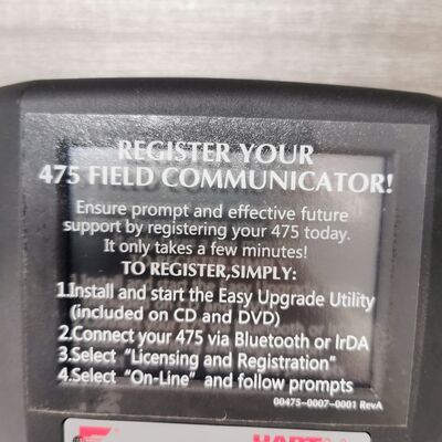 Handheld Hart Field Communicator with 512 MB DDR3 SDRAM and IP54 Protection for Industrial Control