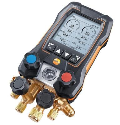 Intelligent Digital Pressure Gauge with Bluetooth Connectivity and Wide Refrigerant Compatibility for HVAC Systems