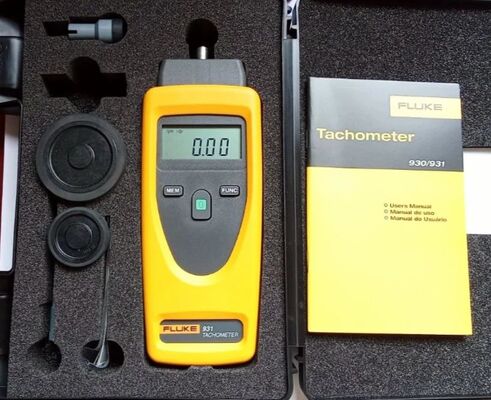 Fluke 931 Contact and Non-Contact Dual-Purpose Tachometers