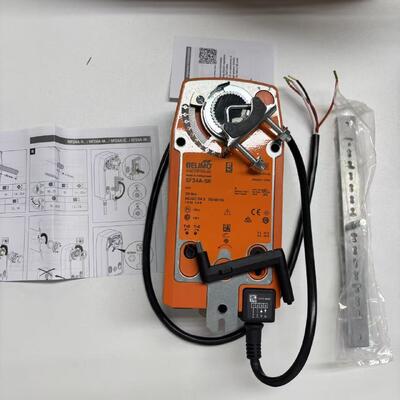Belimo SF24A-SR rotary actuator with mechanical fail-safe function