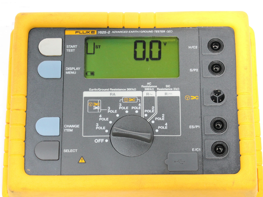 The Most Complete Stakeless Earth Ground Tester Fluke 1625-2 with 3- and 4-Pole Fall-of-Potential