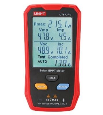 UNI-T UT673PV Module Maximum Power Voltage Current Tester